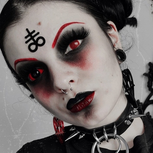 Free Samples Web Lentes Crack Lenses Pseyeche Hollywood Crazy Softlens <strong>Anime</strong> <strong>Contact</strong> Lens Cosplay Halloween <strong>Contacts</strong> - Product Image 3