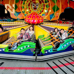 Atracción Musical Express <span class=keywords><strong>Thunder</strong></span> Beat Ride de 36 Asientos con Plataforma Giratoria de 360 Grados para Parques de Diversiones y Carnavales, en Venta - Product Image 1