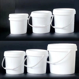 Tùy Chỉnh 1-25 Lít PP Nhựa Sơn Xô Nhà Máy Cấp Công Nghiệp Có Thể Tái Chế Xô Có Nắp Đậy Và Xử Lý Cấp Thực Phẩm Cho Sơn - Product Image 4