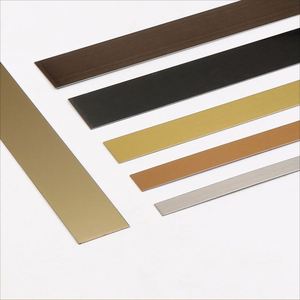 EX232 Modern Durable Waterproof Factory Customized Flat <b>Tile</b> Trim Metal Stainless Steel Trim Strip for Wall <b>Ceiling</b> Decoration - Product Image 3