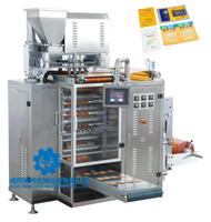 Machine d'emballage de sachets multi-voies entièrement automatique pour les poudres de café de levure de lait d'épices farine de riz avec fonction de remplissage de poche