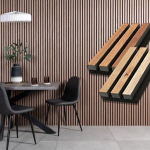 Panel Acústico <span class=keywords><strong>de</strong></span> Madera <span class=keywords><strong>de</strong></span> 600*3000mm 600*2700mm, Insonorizante y Absorbente <span class=keywords><strong>de</strong></span> Sonido para <span class=keywords><strong>Estudio</strong></span> <span class=keywords><strong>de</strong></span> Música - Product Image 3