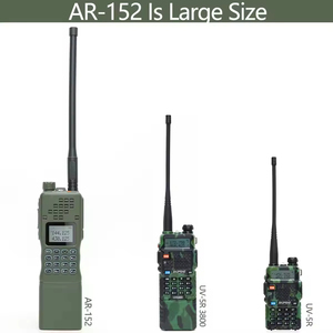Radio bidirectionnelle portative Baofeng BF-AR152 10W Puissante AR152 avec batterie Baofeng 12000mAh 10km Double bande <span class=keywords><strong>PRC</strong></span>-<span class=keywords><strong>152</strong></span> Émetteur-récepteur - Product Image 3