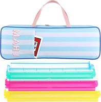 Tas Penyimpanan Mahjong Mewah Modern Tahan Lama Ramah Lingkungan Portabel Kanvas Tote Travel Makeup & Tas Multifungsi