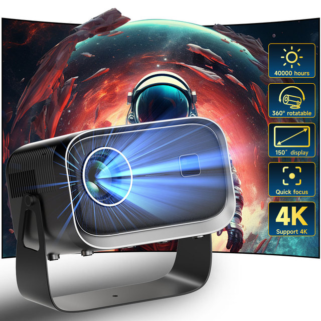 K6 Android 11 Portable Mini Projector 4K Smart Home Theater Full Hd Projectors Mobile Phone Video Game Outdoor LED Proyector