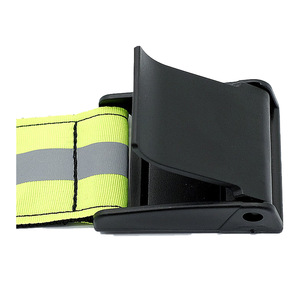 Laisse de planche de surf avec ceinture réfléchissante, boucle automatique, corde de sécurité élastique en nylon pour sports nautiques, unisexe, 12 ans et plus - Product Image 2