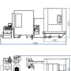 Аэрокосмическая газовая турбина, высокоточная 5-осевая фрезерно-шлифовальная машина с ЧПУ - Product Image 2