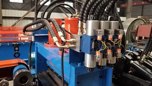 C/Z thép trao đổi nhanh Máy cán xà gồ với hệ thống điều khiển SIEMENS - Product Image 2