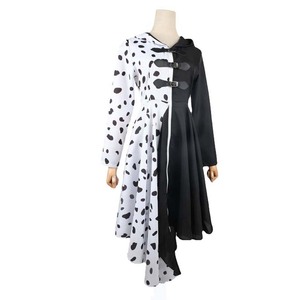 Disfraz <span class=keywords><strong>de</strong></span> <span class=keywords><strong>Cruella</strong></span> <span class=keywords><strong>De</strong></span> <span class=keywords><strong>Vil</strong></span> en Blanco y Negro para Mujer, para Halloween, Carnaval, Fiesta <span class=keywords><strong>de</strong></span> Disfraces, DISN-001 - Product Image 3