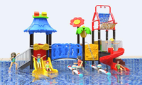 Toboggan aquatique Starsky en acier/métal, frais et rafraîchissant, pour parc aquatique, usage commercial et domestique, grande capacité