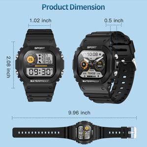 Montre connectée carrée pour femme, étanche IP68, magnétique, <span class=keywords><strong>meilleur</strong></span> cadeau de Noël 2026, suivi d'activité, télécommande, moniteur d'oxygène sanguin - Product Image 3