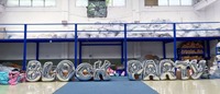 Alfabeto publicitario personalizado, letrero con logotipo, decoración de cartelera, globo brillante, letras de espejo inflable gigante para escenario de fiesta y evento