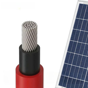 สายไฟโซลาร์เซลล์ PV1-F XLPE UL4703-PV ขนาด 10AWG 2000V AC ตัวนำทองแดงเคลือบดีบุก แรงดันต่ำ -40 องศาเซลเซียส ถึง 125 องศาเซลเซียส สำหรับสถานีไฟฟ้า - Product Image 2