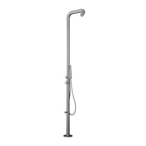 LANO 304 316 <span class=keywords><strong>Robinet</strong></span> de douche de jardin en acier inoxydable brossé Douche extérieure piscine <span class=keywords><strong>Colonne</strong></span> de douche - Product Image 2