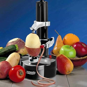 Éplucheur automatique de fruits et de pommes de terre en spirale WXL045, neuf, à piles, en acier inoxydable, vente en gros - Product Image 5