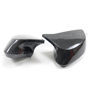 Pour Chevrolet Corvette C8 2020-2023, une paire de coques de rétroviseurs latéraux, accessoires de voiture, aspect carbone noir brillant - Product Image 3
