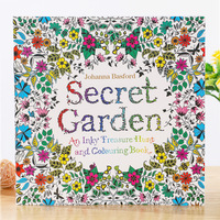 Petit carnet de croquis pour adultes Secret Garden, peint à la main, livre de coloriage pour la méditation des adultes, soulagement du stress, livre d'images pour la peinture des étudiants