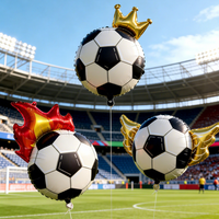 Ballons de stade de football pour la cheerleading - Décorations en nylon pour Halloween et fêtes d'anniversaire, pour usage extérieur