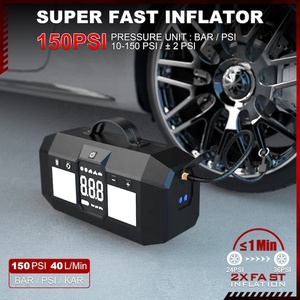 <span class=keywords><strong>D</strong></span>émarreur rapide avec compresseur <span class=keywords><strong>d</strong></span>'air 150 PSI, gonfleur numérique 4000A 20000mAh, alimentation portable pour batterie de voiture - Product Image 5