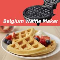 Machine à gaufres belges à température réglable pour usage domestique