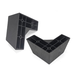<span class=keywords><strong>Gambe</strong></span> <span class=keywords><strong>per</strong></span> Mobili in Plastica a L di Alta Qualità, Design Moderno e Resistente <span class=keywords><strong>per</strong></span> Divano, Letto, Tavolo da Pranzo, Uso in Cucina, Facile Installazione - Product Image 2