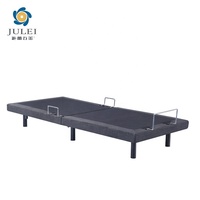 JULEI JL-AD15 Sommier de lit électrique intelligent avec fonction Bluetooth, positions réglables, tailles King et Queen, base de lit double en métal
