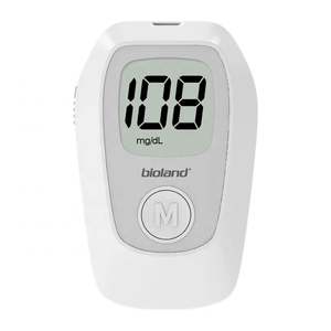 Glucómetro Bioland Sin Código, Kit Medidor de Glucosa <span class=keywords><strong>para</strong></span> Diabetes, 25/50 Tiras y <span class=keywords><strong>Lancetas</strong></span>, Monitor de Azúcar en Sangre - Product Image 6