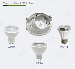 Downlight Anti-Éblouissement Spot Encastrable Orientable Lumière Logement - Product Image 6