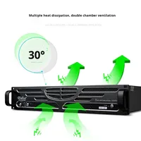 Série TTS 2, 4 canaux, 1800W*2, alimentation à découpage haute puissance, pur post-amplificateur, performance scénique professionnelle, HIFI