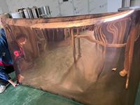 Neue Dekorative WPC PVC Bambus-Holzkohle Wandpaneele Spiegel Moderne Feuerfeste Wasserdichte Wandverkleidung für den Haushalt