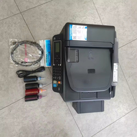 Imprimante tout-en-un 95 % neuve 565 pour imprimante jet d'encre Epson EcoTank L565 avec tête d'impression d'occasion et système d'encre continue CISS, imprimante A4 à réservoir