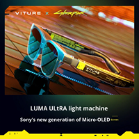 Gafas Inteligentes VITURE Luma Cyber XR/AR Edición Limitada, Pantalla Gigante de 152 Pulgadas, 1200P Ultra HD, Sensor G, Control por Gestos, Reproducción VR/3D