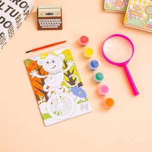 Kit de <span class=keywords><strong>dessin</strong></span> avec loupe pour élèves du primaire, enfants de maternelle, cadeau de fête - Thème animaux et nature, PP/non-tissé - Product Image 2