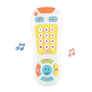 Mini Teléfono Celular Inteligente con Control Remoto de TV, Contador de Clics, Juguetes Electrónicos, Teléfonos para Niños, Juguete de Teléfono Móvil para Bebés con Música - Product Image 1