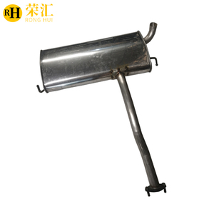 Silenciador trasero de escape de ajuste directo con tubo único para silenciador de motor <span class=keywords><strong>Hyundai</strong></span> IX35 parte trasera - Product Image 1