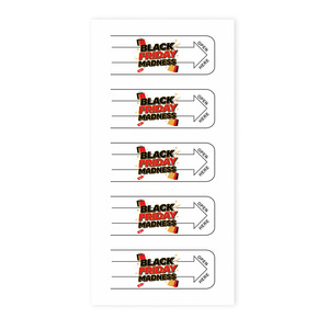 Boletos Personalizados con Sistema de Descubrimiento, Tarjetas de Juego para el Black Friday con Características de Seguridad, Boletos con Sistema de Apertura - Product Image 5