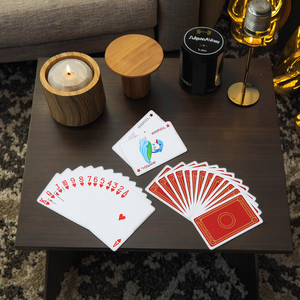 Commercio all'ingrosso di carta bianco cartoncino magico Prank Prop carte da gioco con numeri stampati a colori e loghi per i giochi da tavolo del partito - Product Image 6