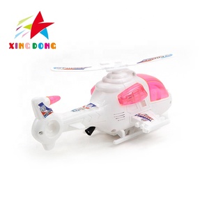 Avión de juguete de plástico con luz, cápsula de avión de plástico, línea de tracción pequeña - Product Image 4