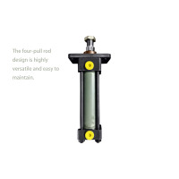 Cylindres hydrauliques en acier chromé dur pour pièces de tracteurs agricoles, mini-excavatrices, élévateurs de voitures agricoles