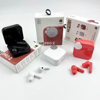 NOUVEAU NE- Pro2 Écouteurs sans fil TWS BT de haute qualité, son surround 3D stéréo Hi-Fi, communication bidirectionnelle, vente en gros d'usine