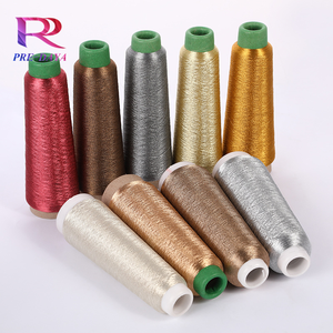 <span class=keywords><strong>Fil</strong></span> teint en polyester/coton 150D <span class=keywords><strong>avec</strong></span> élastique doré/argenté haute résistance pour couture, broderie, point de croix et pompons - Chine - Product Image 5