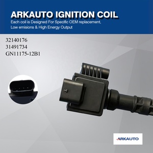 คอยล์จุดระเบิด ARKAUTO รุ่น 32140176 31491734 GN11175-12B1 สำหรับรถยนต์ VOLVO XC90 V90 S90 XC60 XC40 <span class=keywords><strong>S60</strong></span> S40 2.0T ไฮบริด - Product Image 4