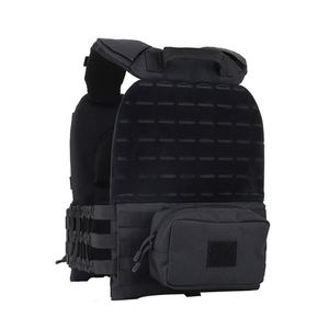 Chaleco Táctico de Combate de Desenganche Rápido con Sistema Molle y Portaplacas - Product Image 3