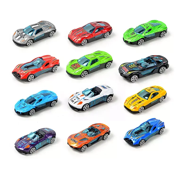 Custom 1:64 Hotwheels Metal Toys Car Model Pull Back Wheels Diecast Vehicles With Various Packaging