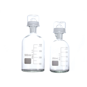 Bouteille en verre borosilicate Degao pour l'oxygène dissous, bouteille graduée pour échantillons d'eau, bouteille BOD pour les tests environnementaux des eaux usées - Product Image 1