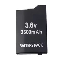 Batterie Rechargeable 3.6V 3600mAh pour PSP 1000 2000 3000 Console batterie Rechargeable pièce de réparation batterie