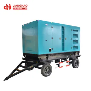 200 KW Heavy Duty Portabel Generator 250kva Trailer Generator Set Harga 200kw Generator Portabel