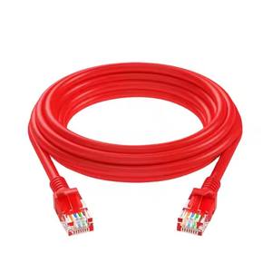 Câble Ethernet CCA Cat6 Cat5e Patch Cord UTP avec gaine en PVC et connecteur RJ45 pour communication réseau intérieure - Product Image 3