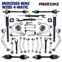 Kit Kontrol Suspensi Profesional 34 Buah Pengganti OE A2053301705 untuk Mercedes Benz W205 4 MATIC Suku Cadang Suspensi