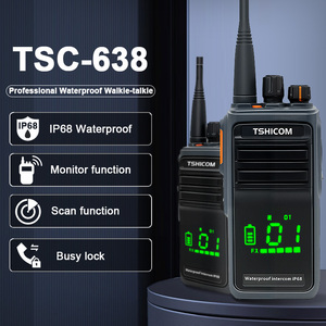 วิทยุสื่อสาร TSHICOM ระยะไกล 5 กม. 10 กม. ระบบ VHF มาตรฐาน IP68 แบบพกพา  วิทยุสื่อสารแบบอนาล็อก - Product Image 2